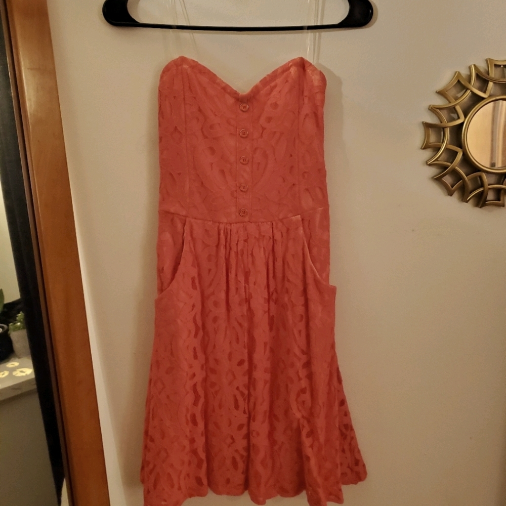 Mini Strapless Dress